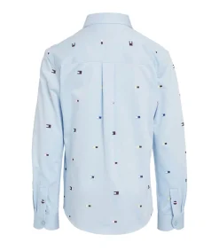 New Flag Printed Regular Shirt Ls Kinderen Hemden