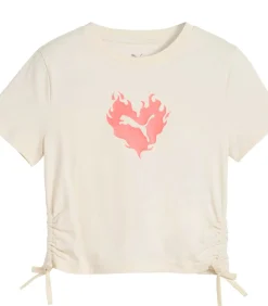 Kinderen PUMA Flaming Love Knotted Tee G