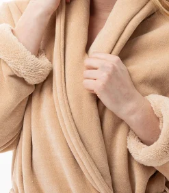 Best Flanellen badjas MONTAUK 160 DAMES Loungewear