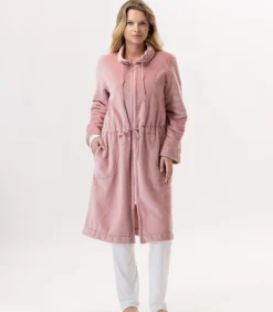 Best Flanellen jas met ritssluiting ESSENTIEL H53B DAMES Loungewear