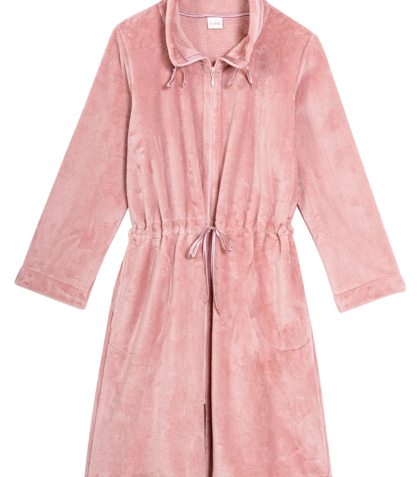 Best Flanellen jas met ritssluiting ESSENTIEL H53B DAMES Loungewear