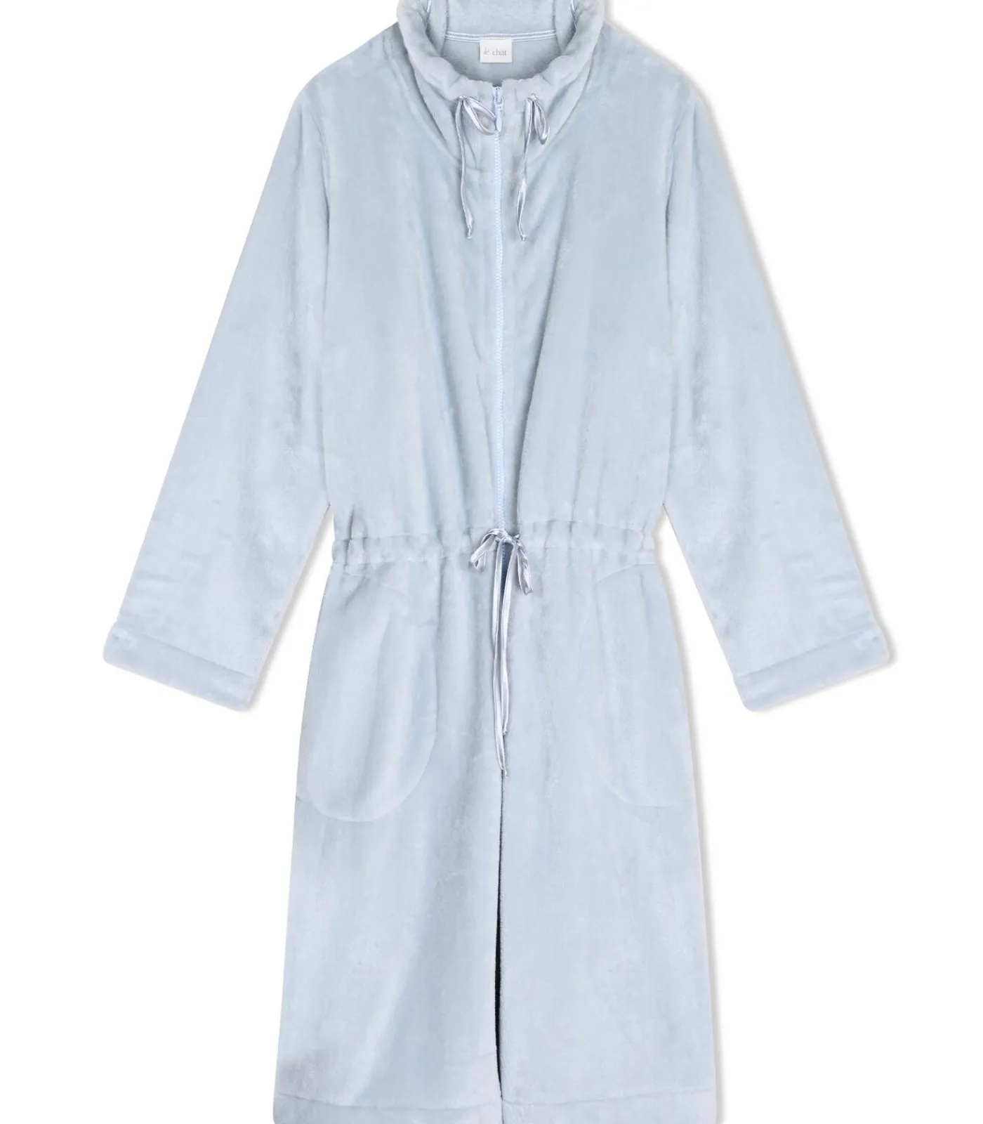 Hot Flanellen jas met ritssluiting ESSENTIEL H53B DAMES Loungewear