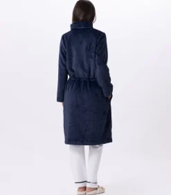 Online Flanellen jas met ritssluiting ESSENTIEL H53B DAMES Loungewear