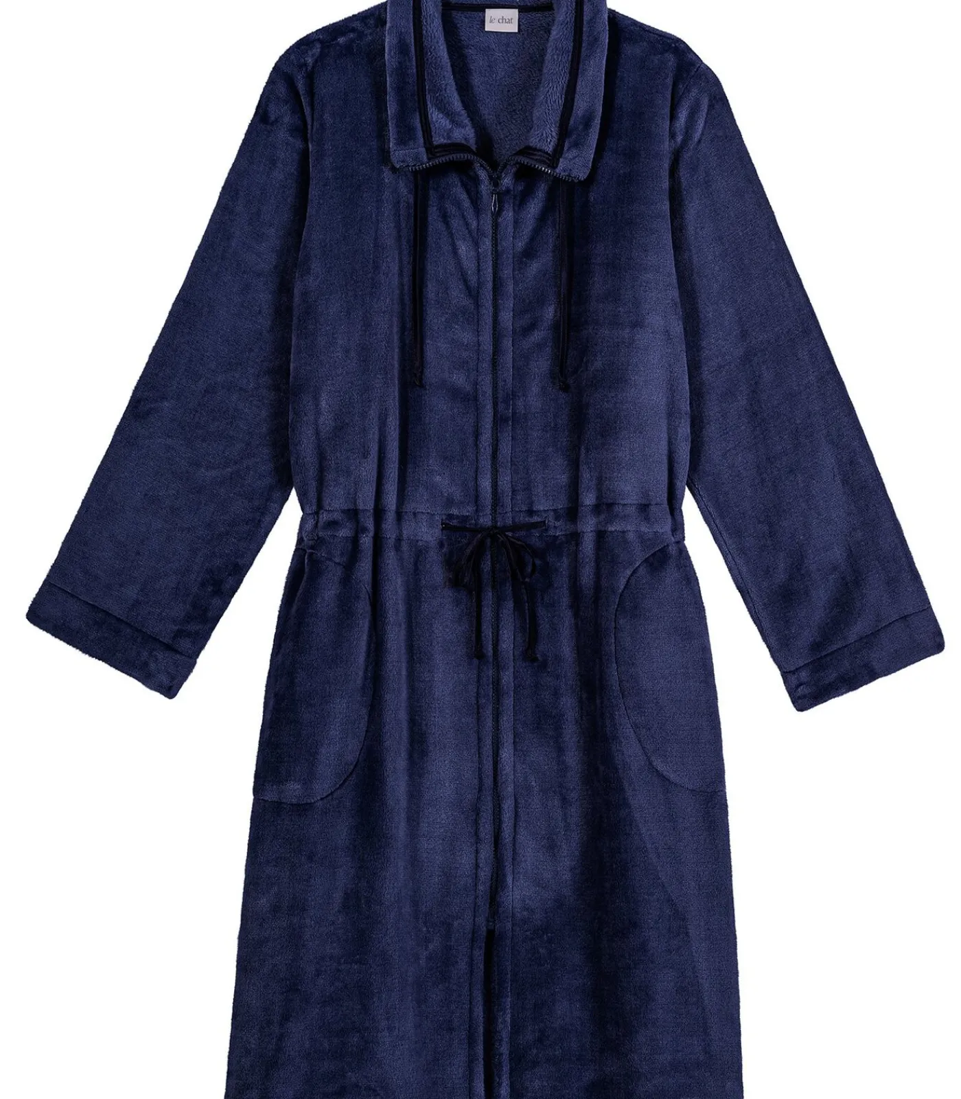 Online Flanellen jas met ritssluiting ESSENTIEL H53B DAMES Loungewear