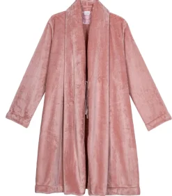 Sale Flanellen pluche jas ESSENTIEL H55B DAMES Loungewear