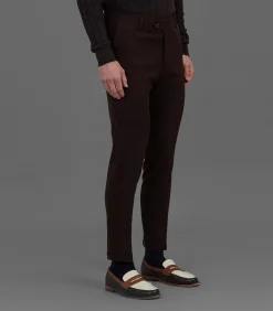 Clearance Flannel Broek - Bruin Heren Broeken & Shorts