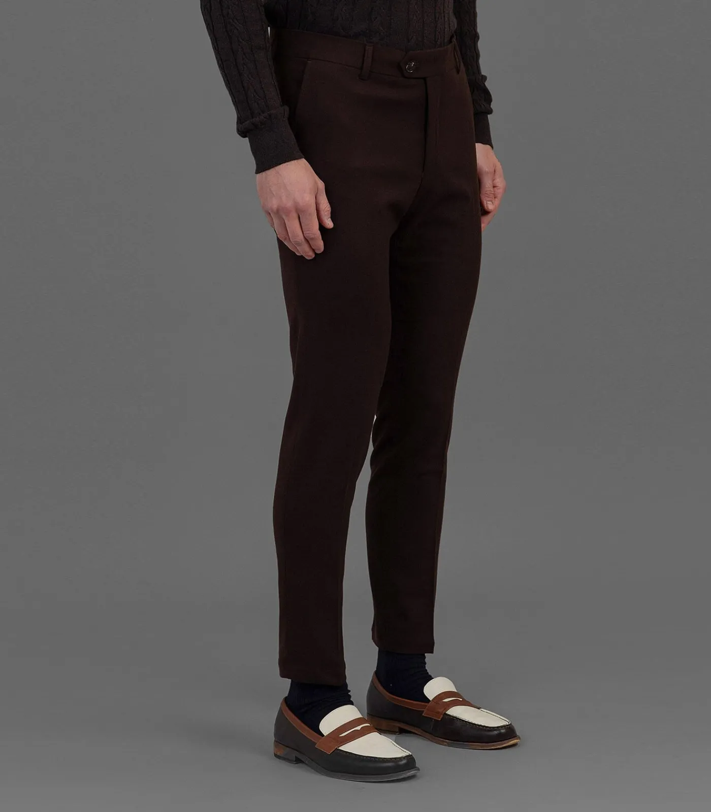 Clearance Flannel Broek - Bruin Heren Broeken & Shorts