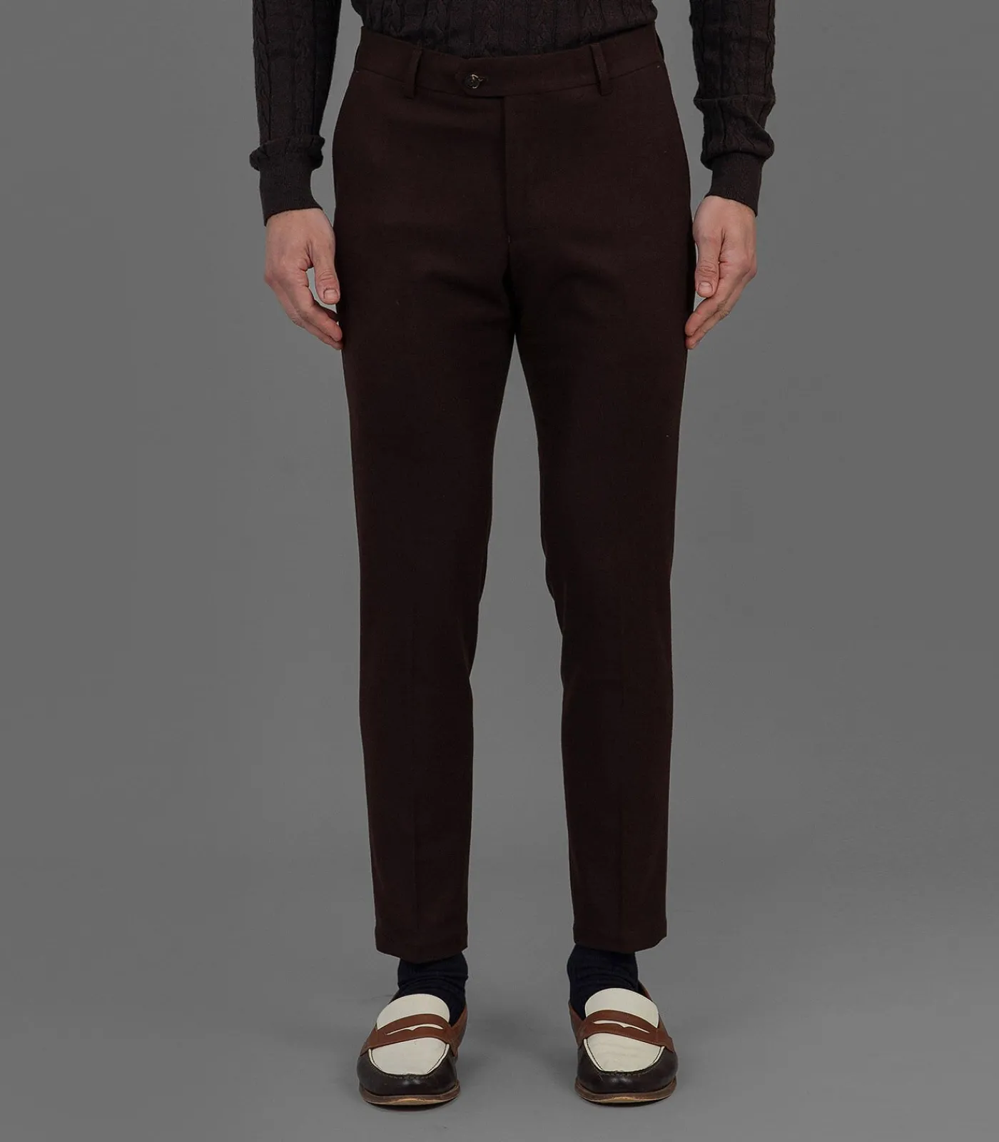 Clearance Flannel Broek - Bruin Heren Broeken & Shorts