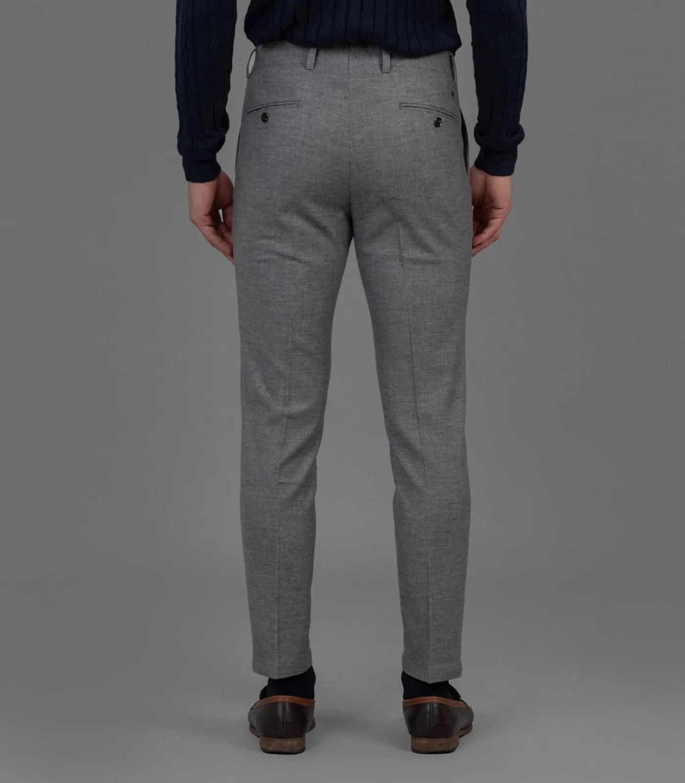 Clearance Flannel Broek - Grijs Heren Broeken & Shorts