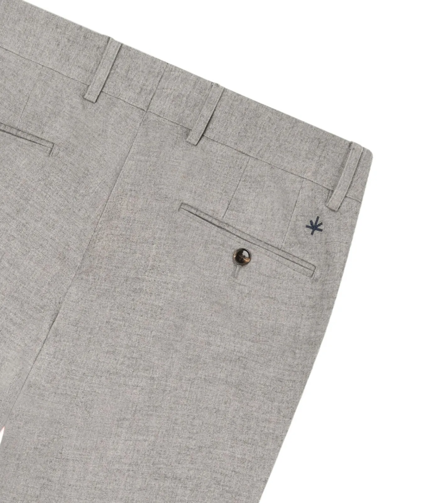 Clearance Flannel Broek - Grijs Heren Broeken & Shorts