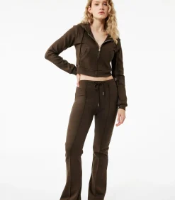 DAMES Koton Flared Joggingbroek Met Ceintuur Katoen