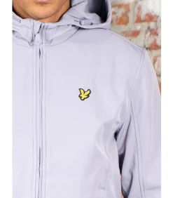 Hot Fleece back softshell - ash lilac Heren Jassen