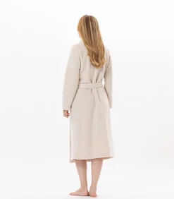 DAMES LE CHAT Fleece badjas met overslag ESSENTIEL H65A