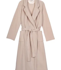 DAMES LE CHAT Fleece badjas met overslag ESSENTIEL H65A