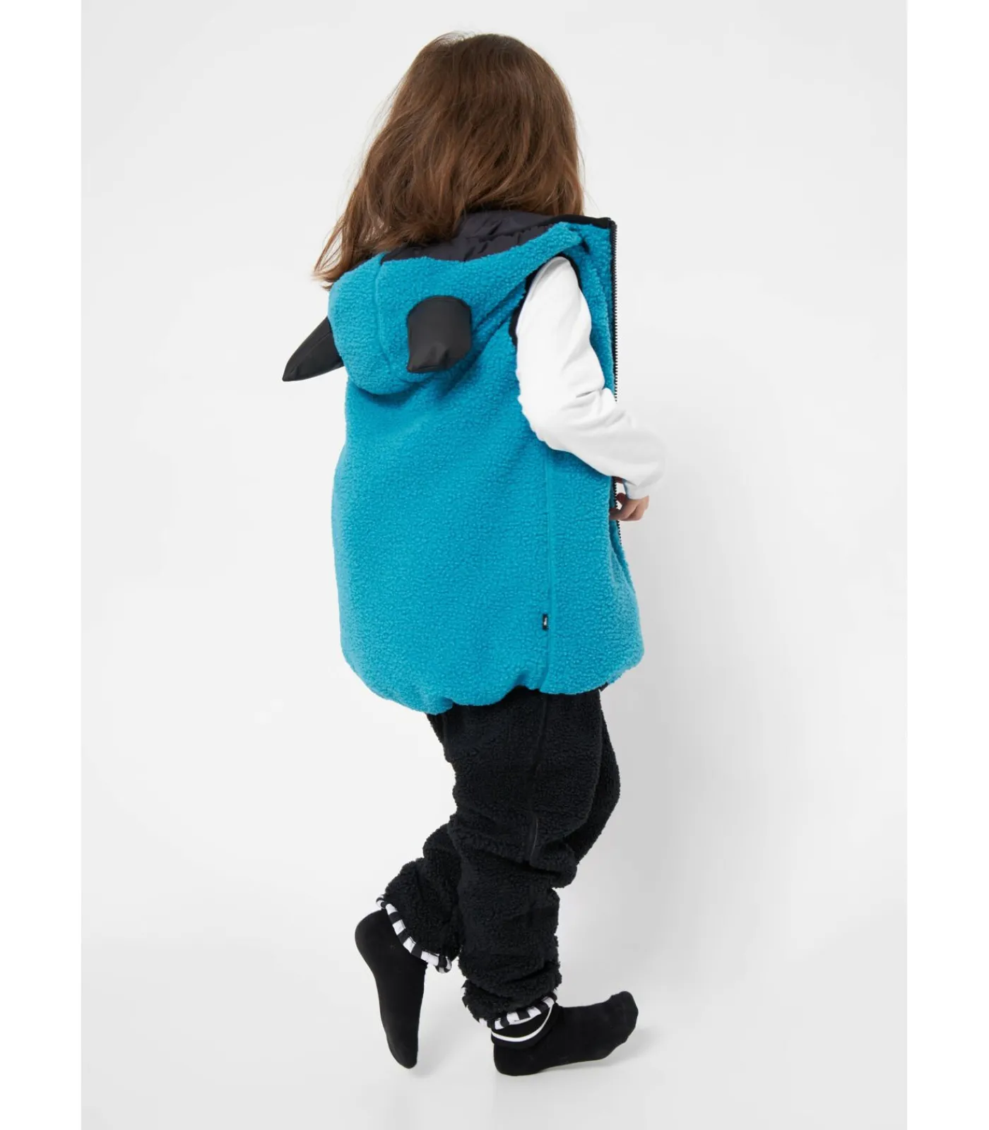 Outlet Fleece Vest “Monster” Kinderen Jassen