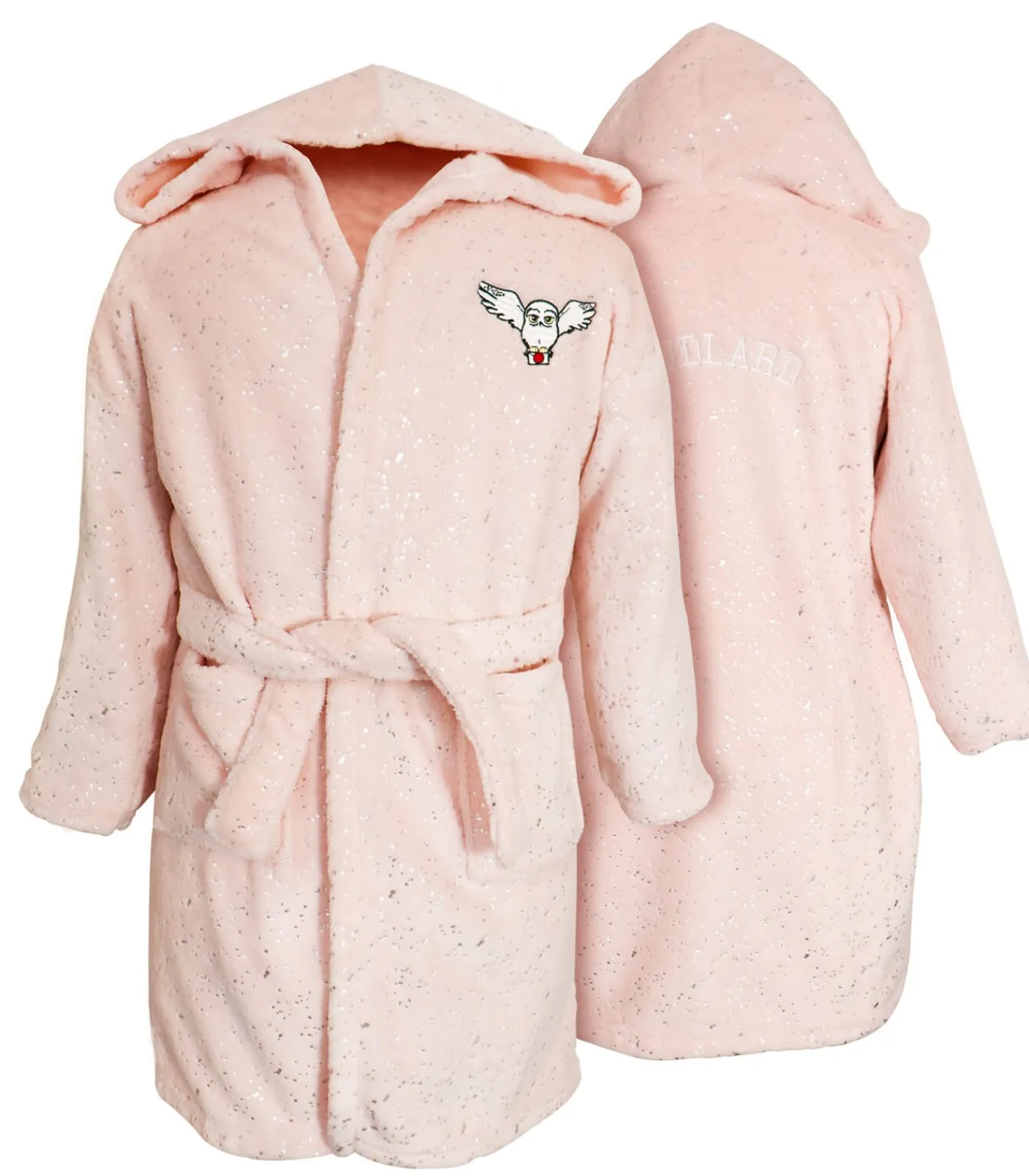 Kinderen HARRY POTTER Fleecebadjas met kap, HEDWIGE