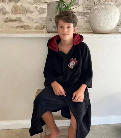 Kinderen HARRY POTTER Fleecebadjas met kap, SCHOOL