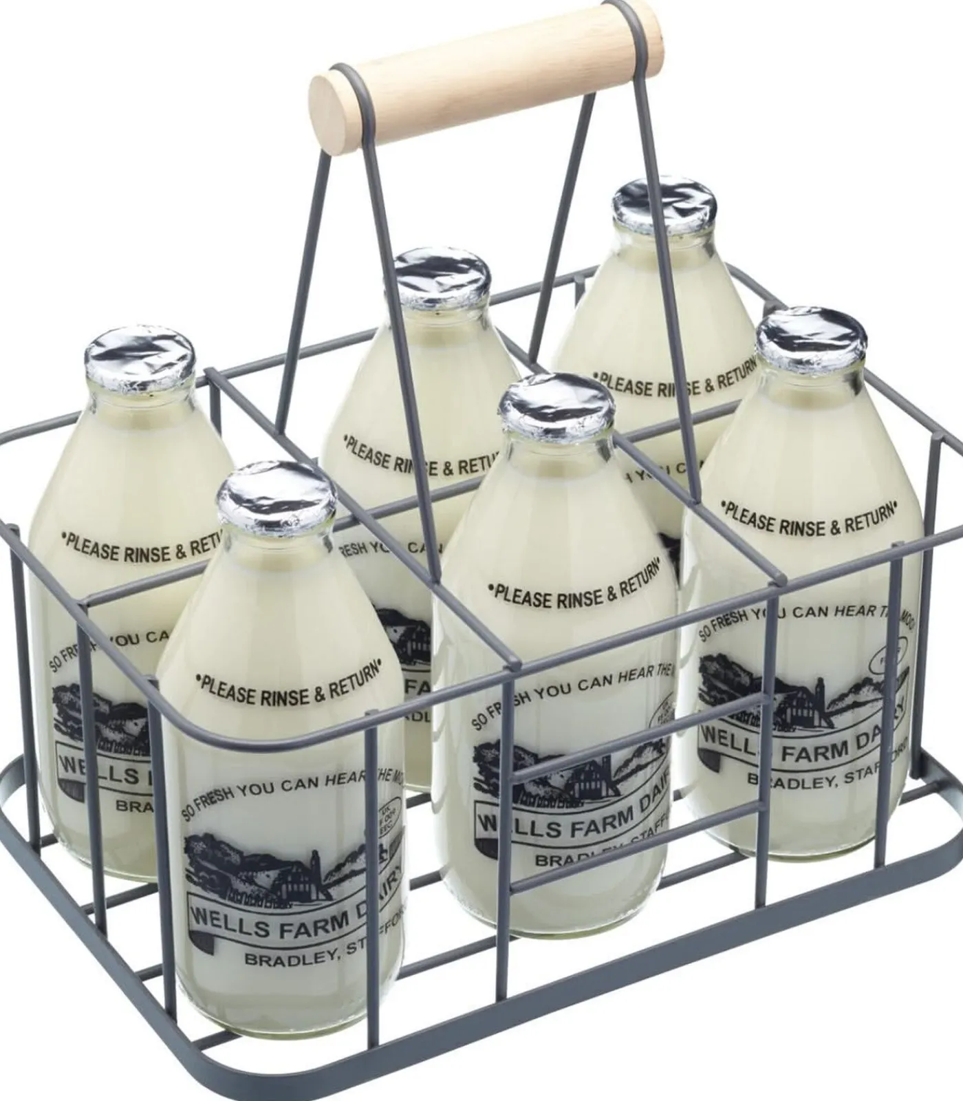 New Flessendrager Living Nostalgia - 6 flessen Bestek