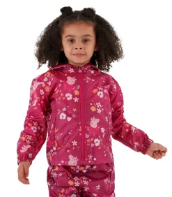 Outlet FLORAL - Jasje - Donker Roze Kinderen Jassen