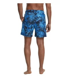Heren Urban Classics FLOWER - Zwembroek - Blauw