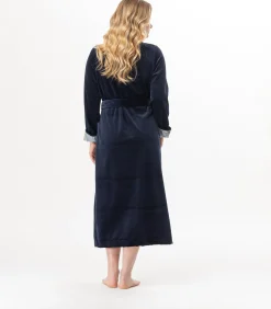DAMES LE CHAT Fluwelen badjas BRADLEY 160