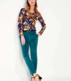 DAMES La Fiancée Fluwelen chino CALCUTTA