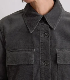 DAMES Marc O'Polo Fluwelen jas regular