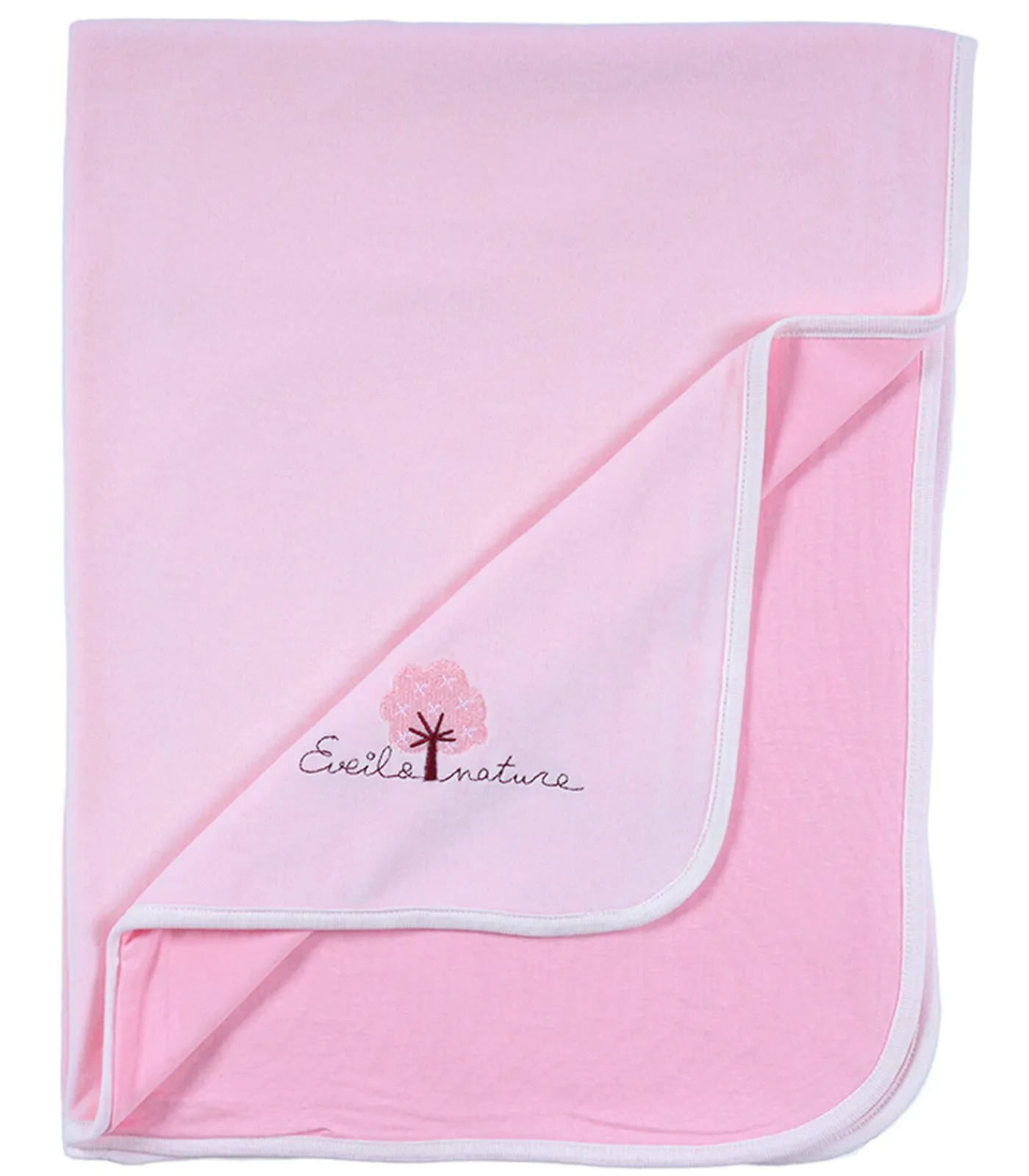 Eveil et Nature Fluwelen plaid 75x100 cm organisch katoen