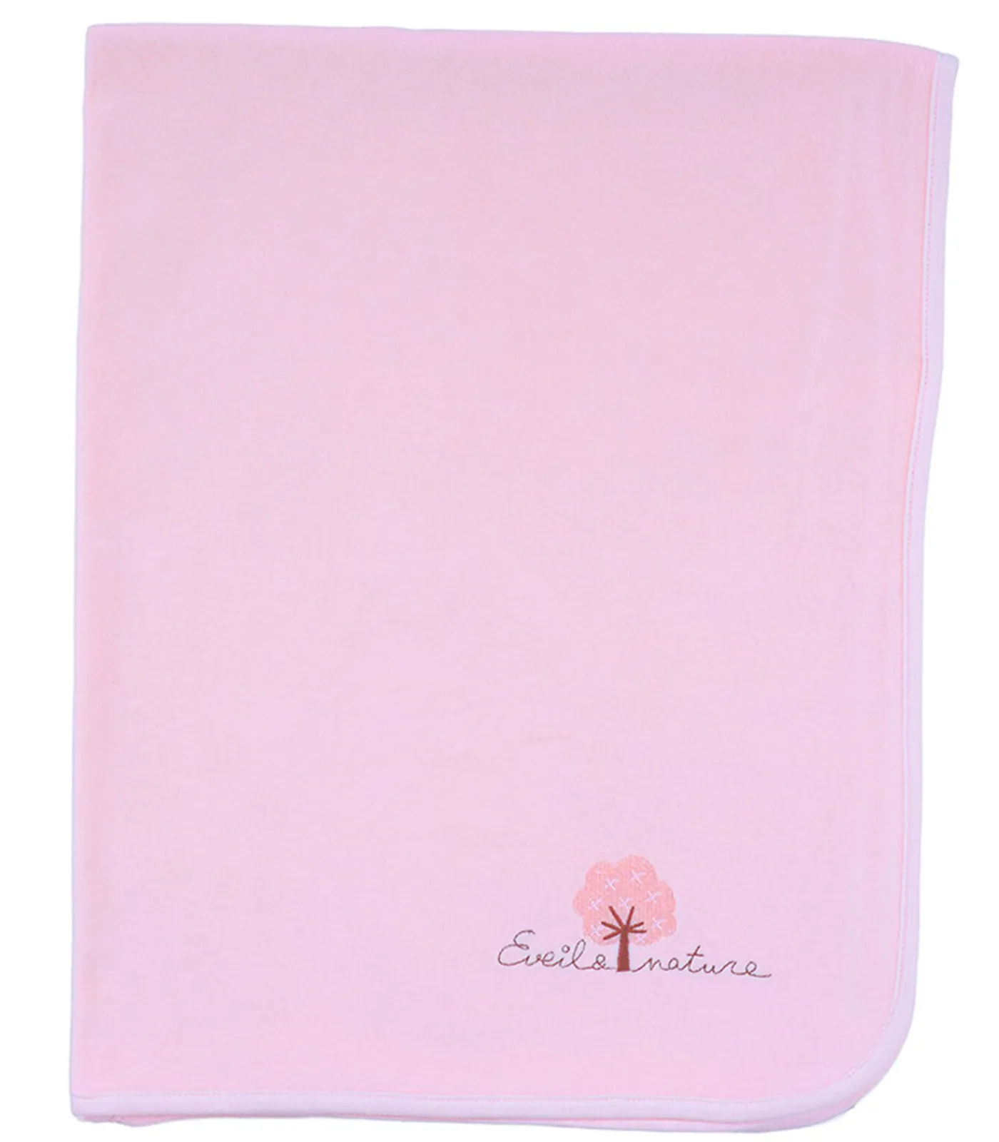 Eveil et Nature Fluwelen plaid 75x100 cm organisch katoen