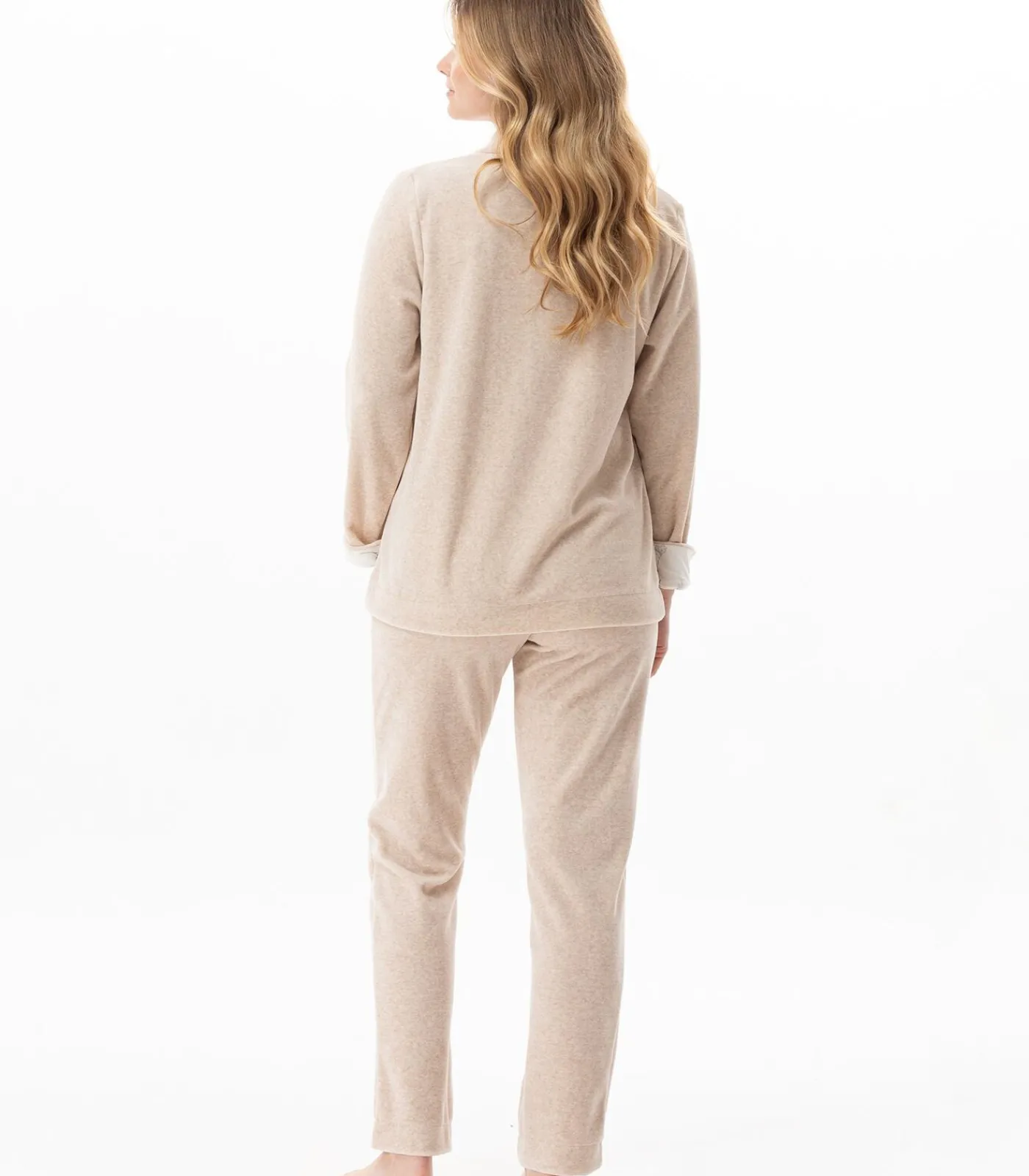 DAMES LE CHAT Fluwelen pyjama KELLY 124