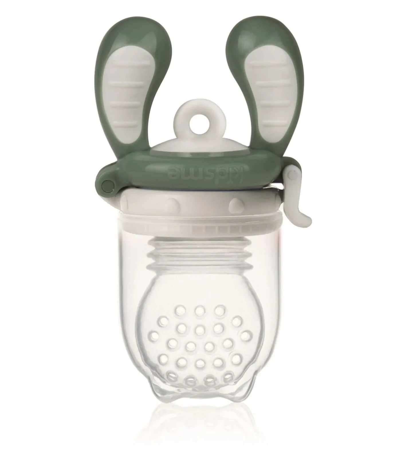 Clearance Food Feeder fruitspeen & sabbelzakje voor baby - Maat L - Grijs Kinderen Babyuitzet