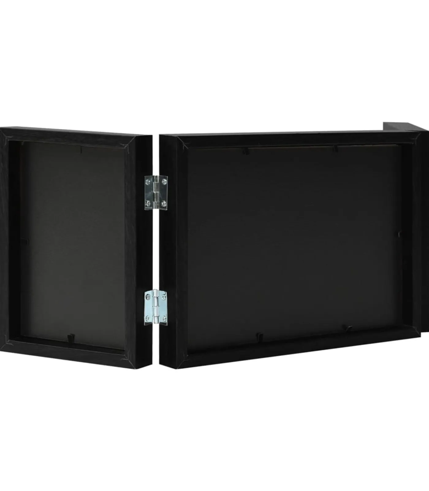 Online Fotolijst drieluik 22x15 cm+2x(10x15 cm) zwart Fotolijsten