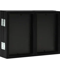 Online Fotolijst drieluik 22x15 cm+2x(10x15 cm) zwart Fotolijsten