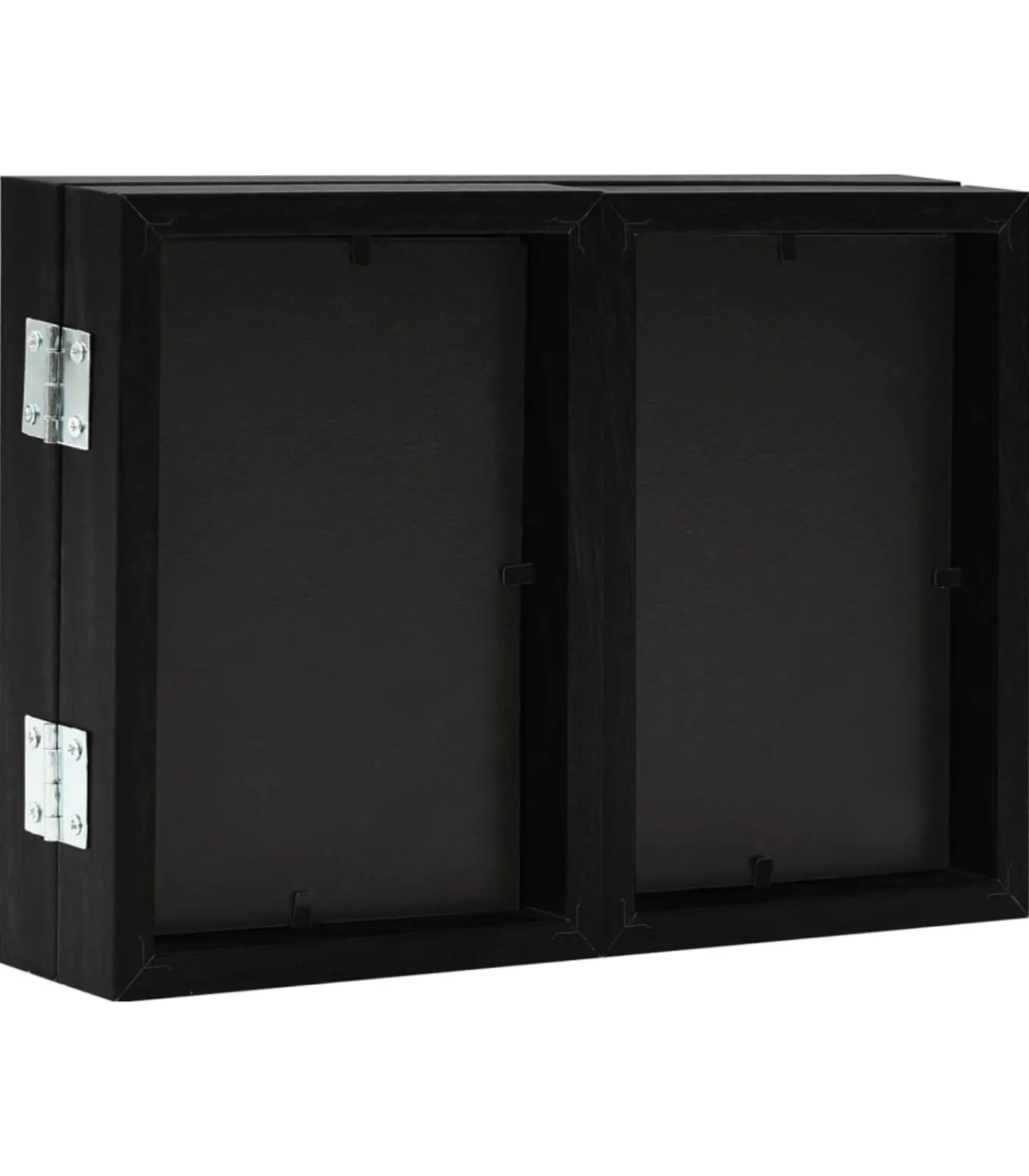 Online Fotolijst drieluik 22x15 cm+2x(10x15 cm) zwart Fotolijsten