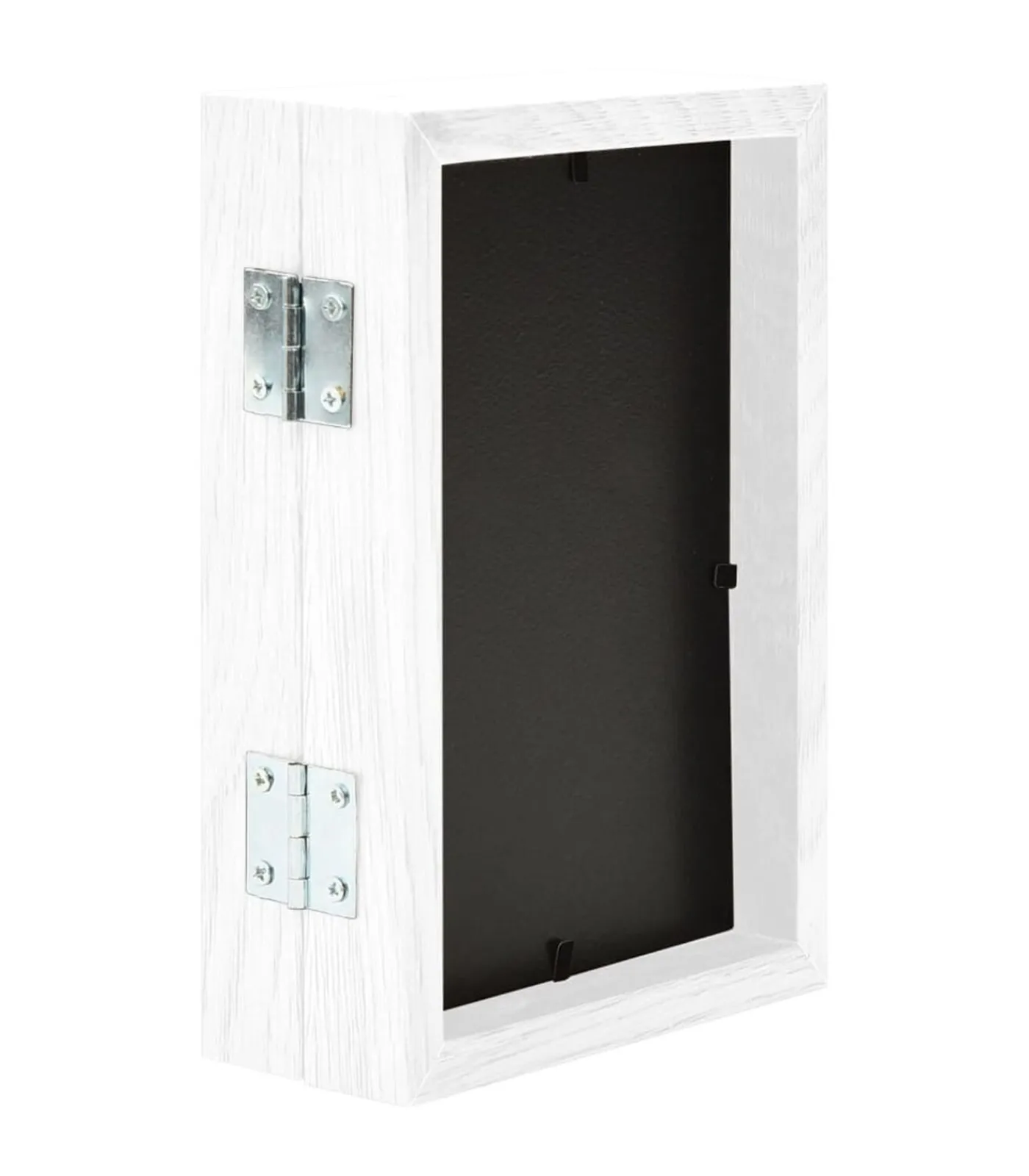 vidaXL Fotolijst tweeluik 2x(10x15 cm) wit