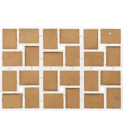 Clearance Fotolijst voor 24x(13x18 cm) foto MDF wit Fotolijsten