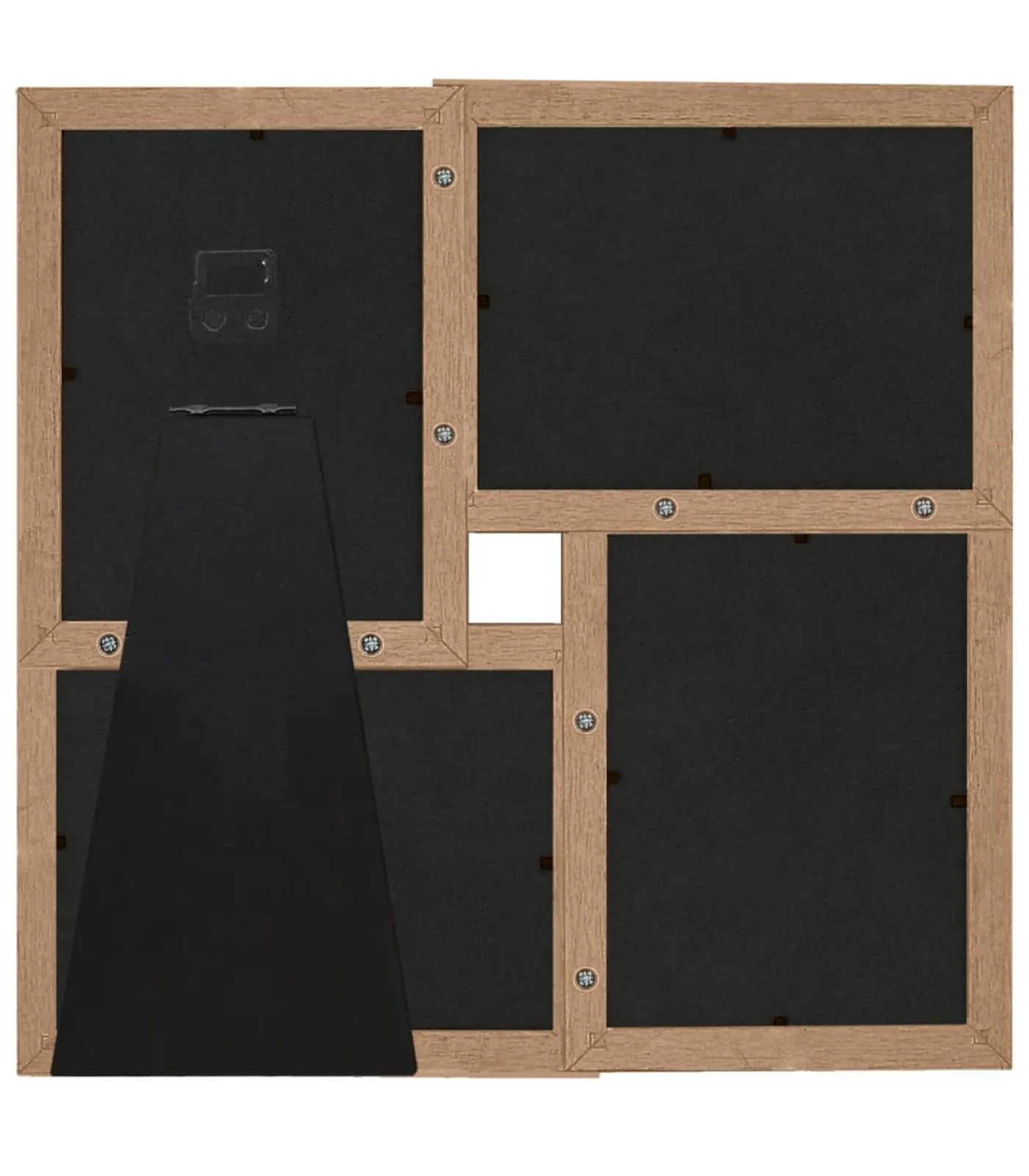 Discount Fotolijst voor 4x(13x18 cm) foto MDF lichtbruin Fotolijsten