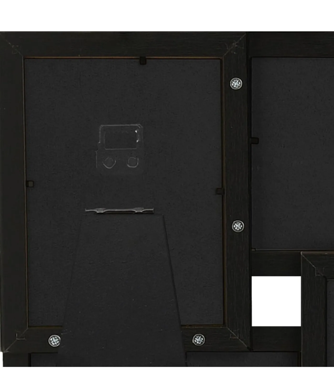 Online Fotolijst voor 4x(13x18 cm) foto MDF zwart Fotolijsten