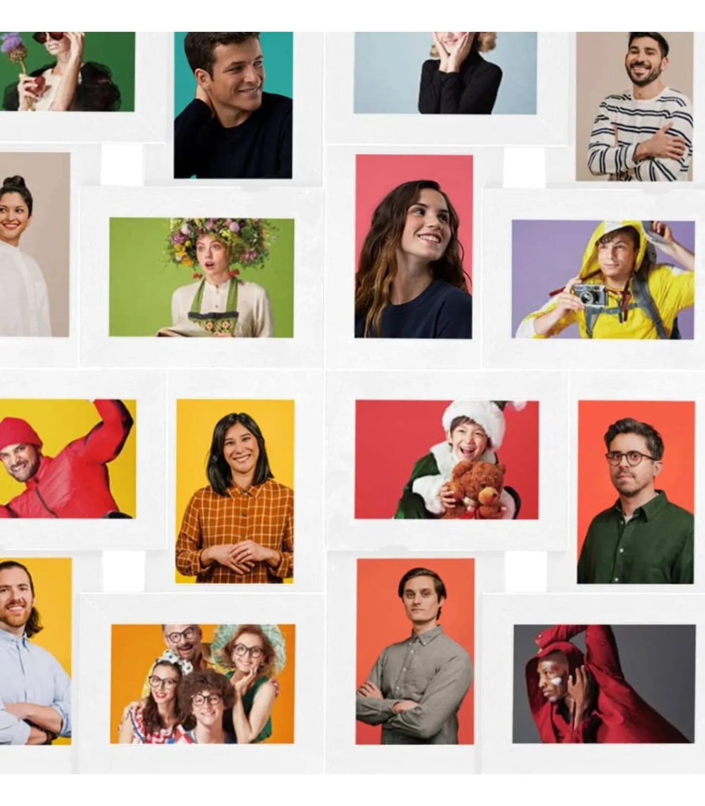 Discount Fotolijst voor 24x(10x15 cm) foto MDF wit Fotolijsten