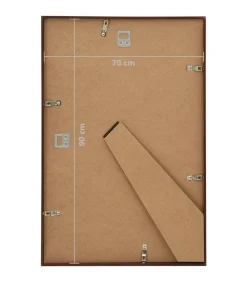 vidaXL Fotolijsten 5 st voor wand of tafel 70x90 cm MDF bronskleurig