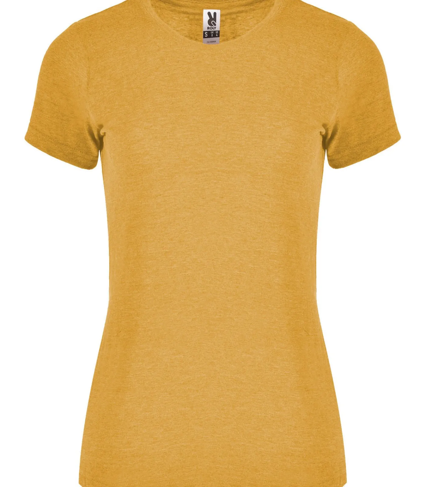 Sale FOX - T-shirt - Okergeel DAMES T-Shirts & Tops