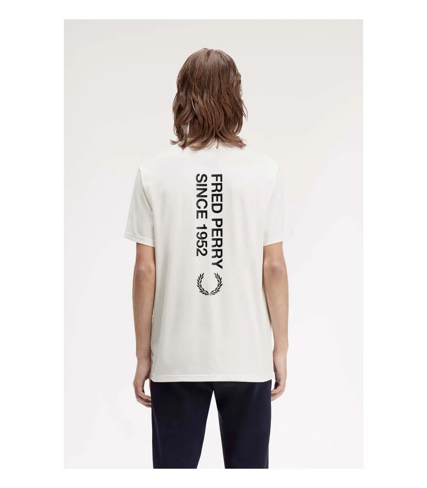 Heren Fred Perry Fp Bold Branding T-Shirt