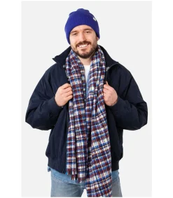 Heren Barts Francies Sjaal Blauw