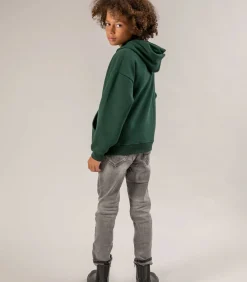 New FREMEN - Hoodie, kangoeroezak, logoprint op de voorkant Kinderen Truien & Vesten