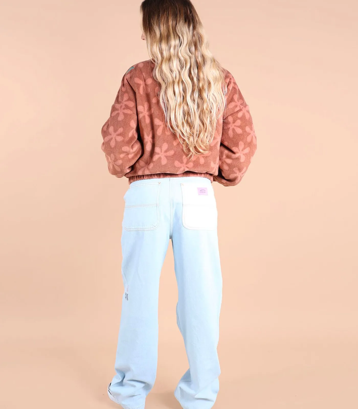 DAMES Oxbow Full zip polaire imprimée PANDORA