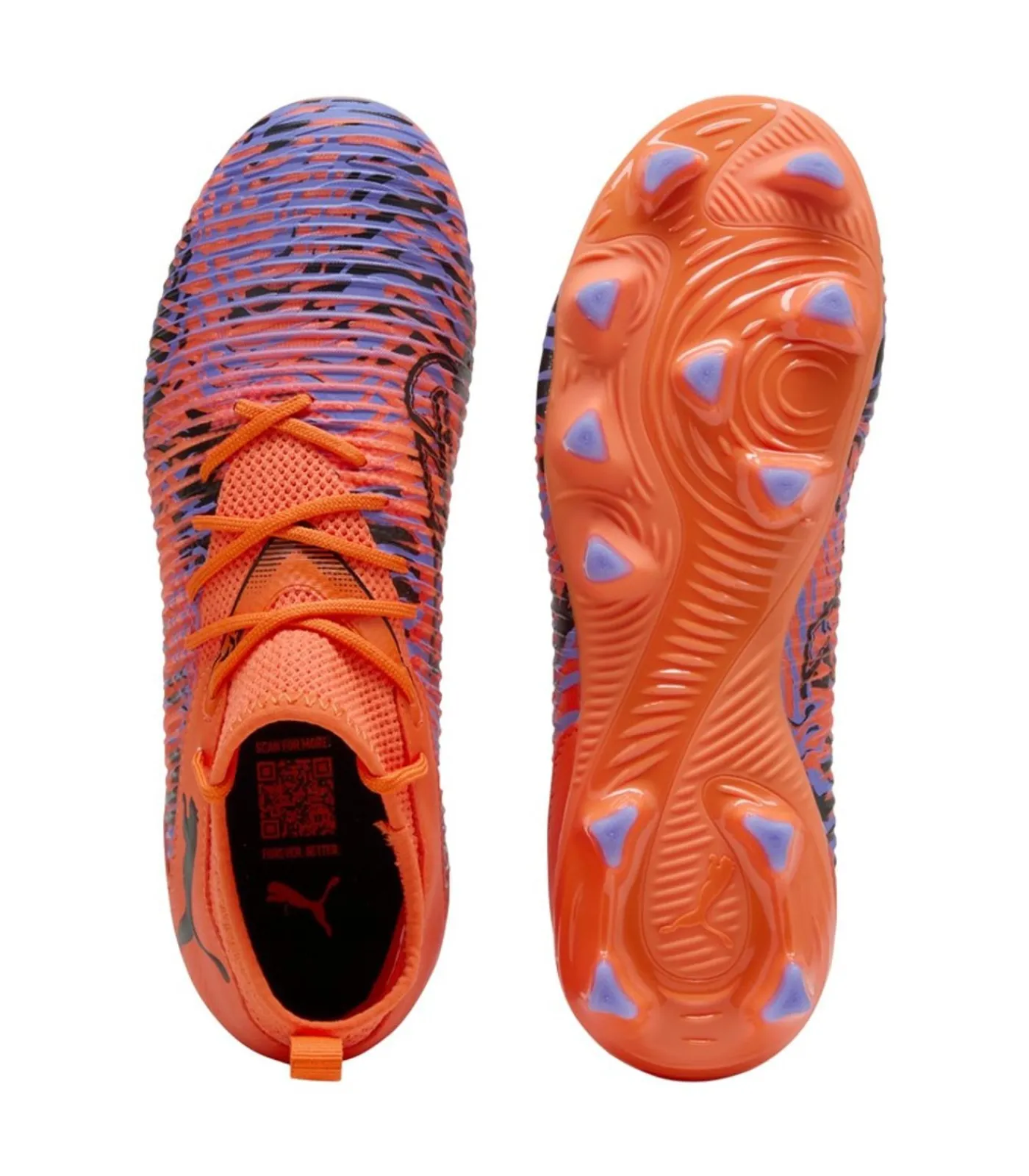 Hot FUTURE 8 MATCH CREATIVITY - boots - Oranje Kinderen Laarzen