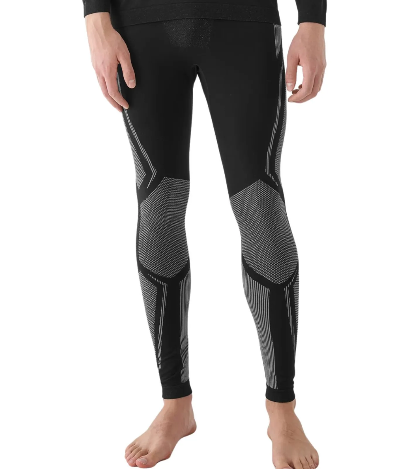 Heren 4F WAW24USEAM166 - Leggings - Zwart