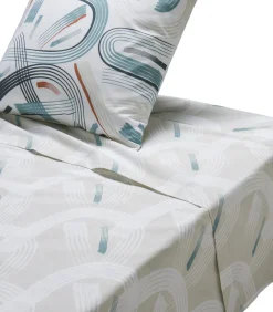 Origin Gabin - Katoenen laken met print