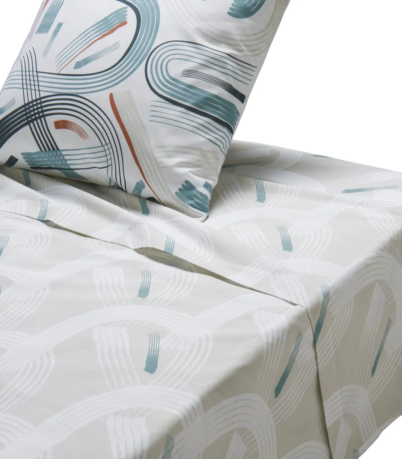 Origin Gabin - Katoenen laken met print