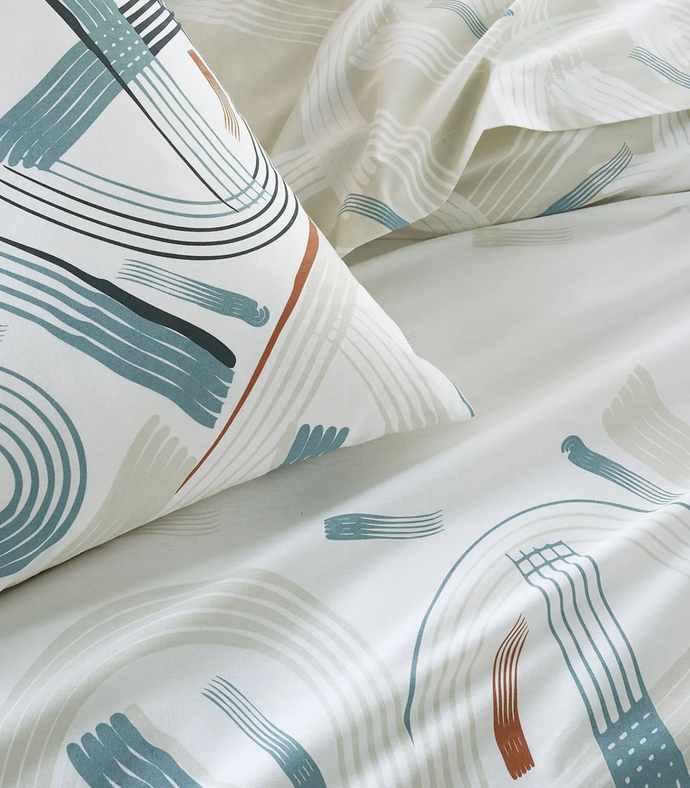 Origin Gabin - Katoenen laken met print